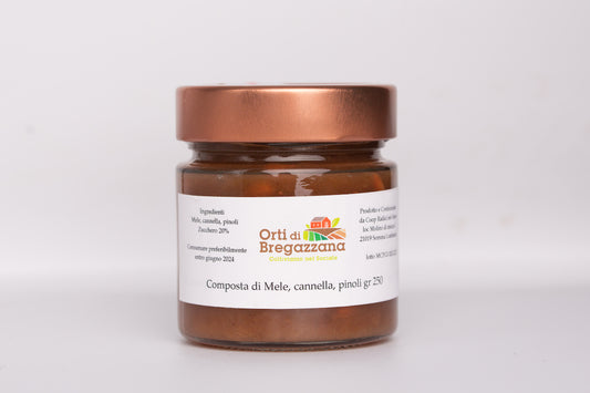 Composta di Mele Cannella e Pinoli
