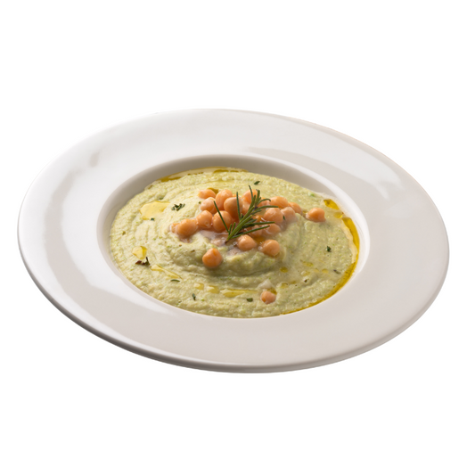 Zuppa di cipolle bianche con una foglia di Alloro